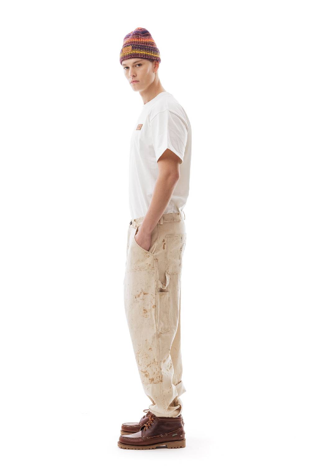 Lc23 Work Dirty Trousers In Linea