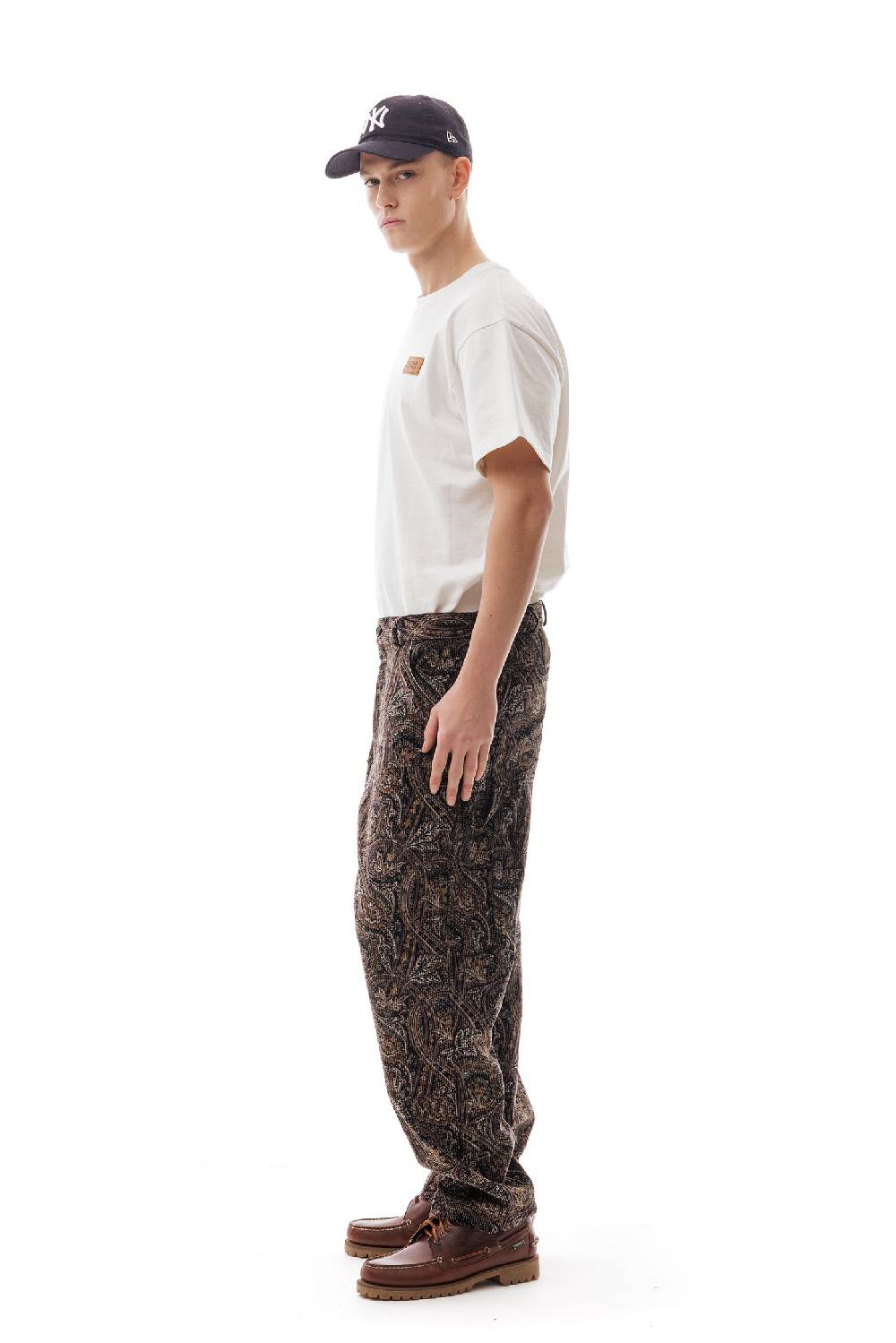 Lc23 Work Corduroy printed Trousers Qualità