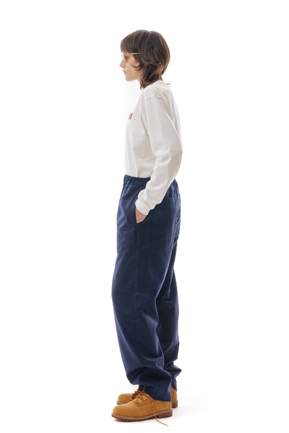Lc23 WR Wool Pants Navy Soddisfazione Garantita