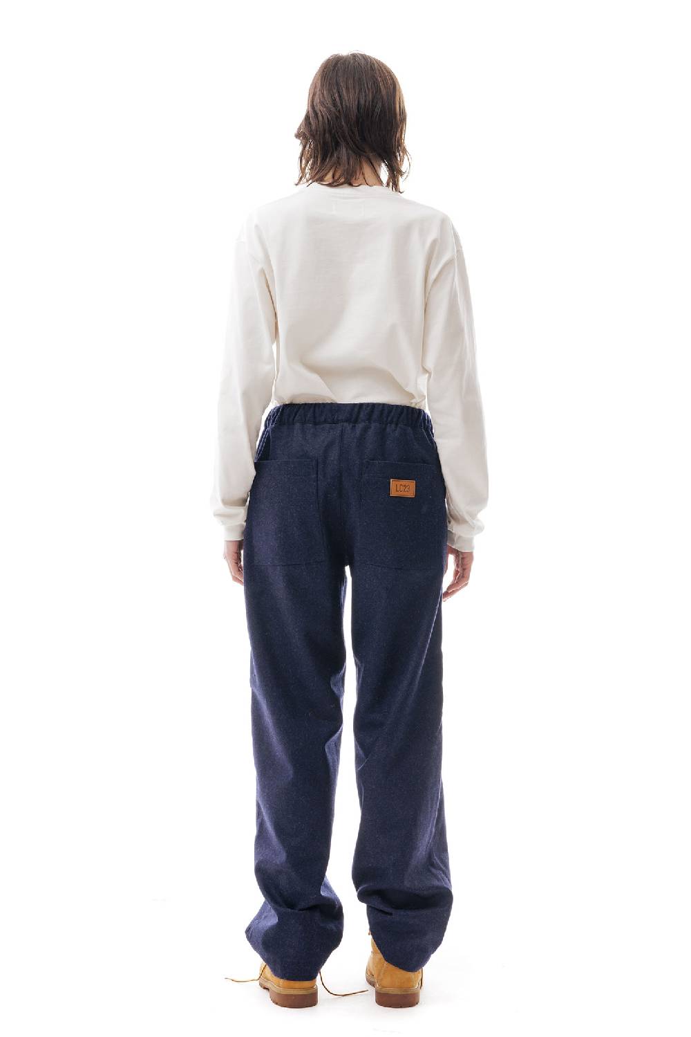 Lc23 WR Wool Pants Navy Soddisfazione Garantita