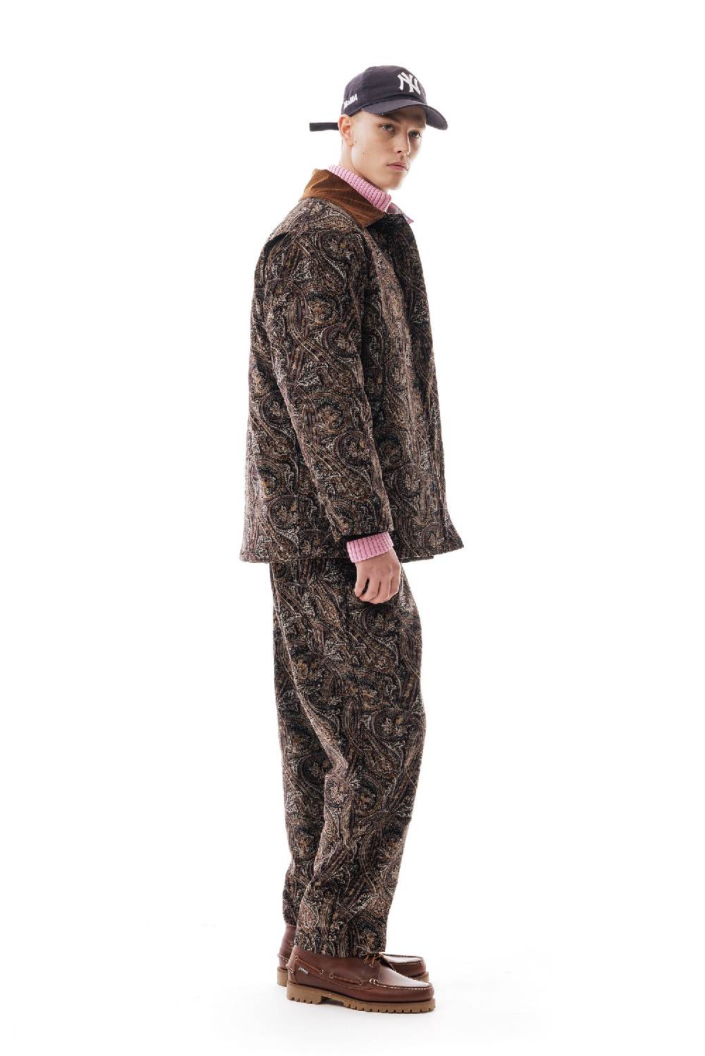 Lc23 Printed Corduroy Work Jacket Acquista Ora