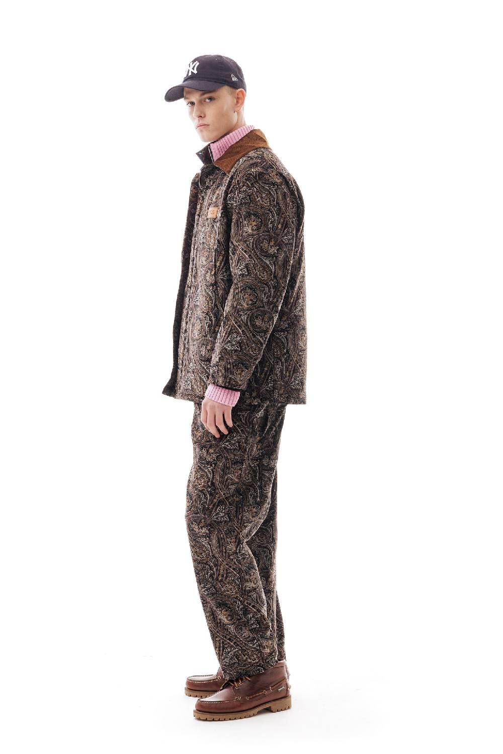 Lc23 Printed Corduroy Work Jacket Acquista Ora