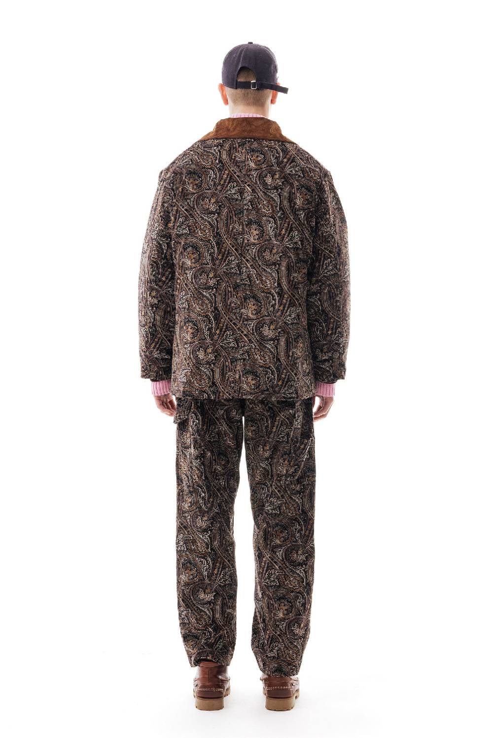 Lc23 Printed Corduroy Work Jacket Acquista Ora