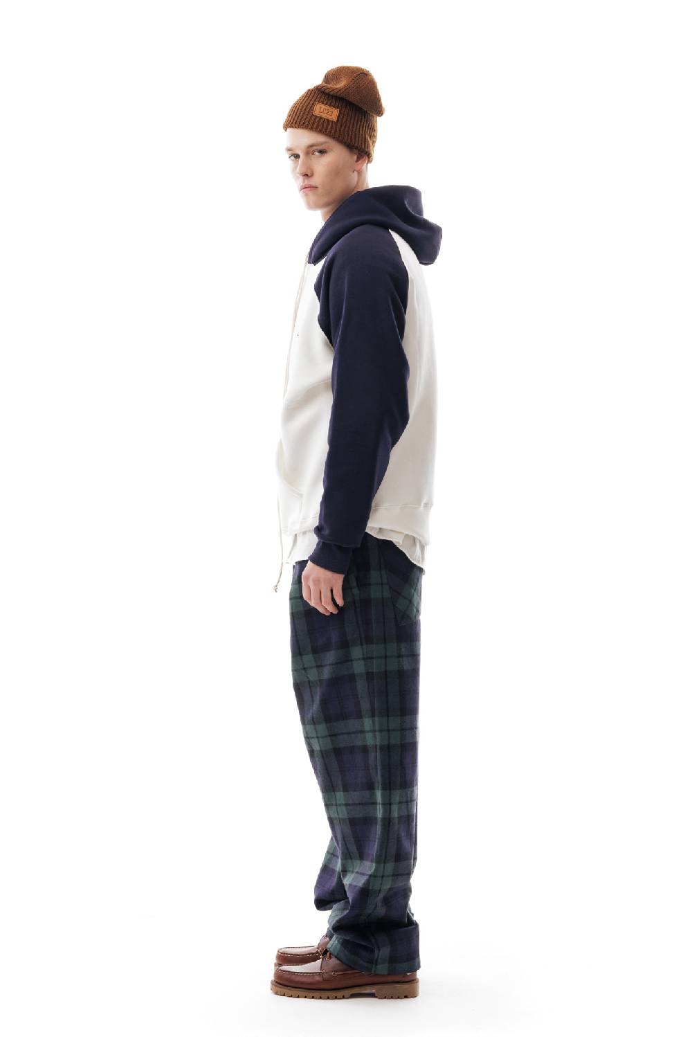 Lc23 Bicolor Hoodie Cream/Navy Shopping Online