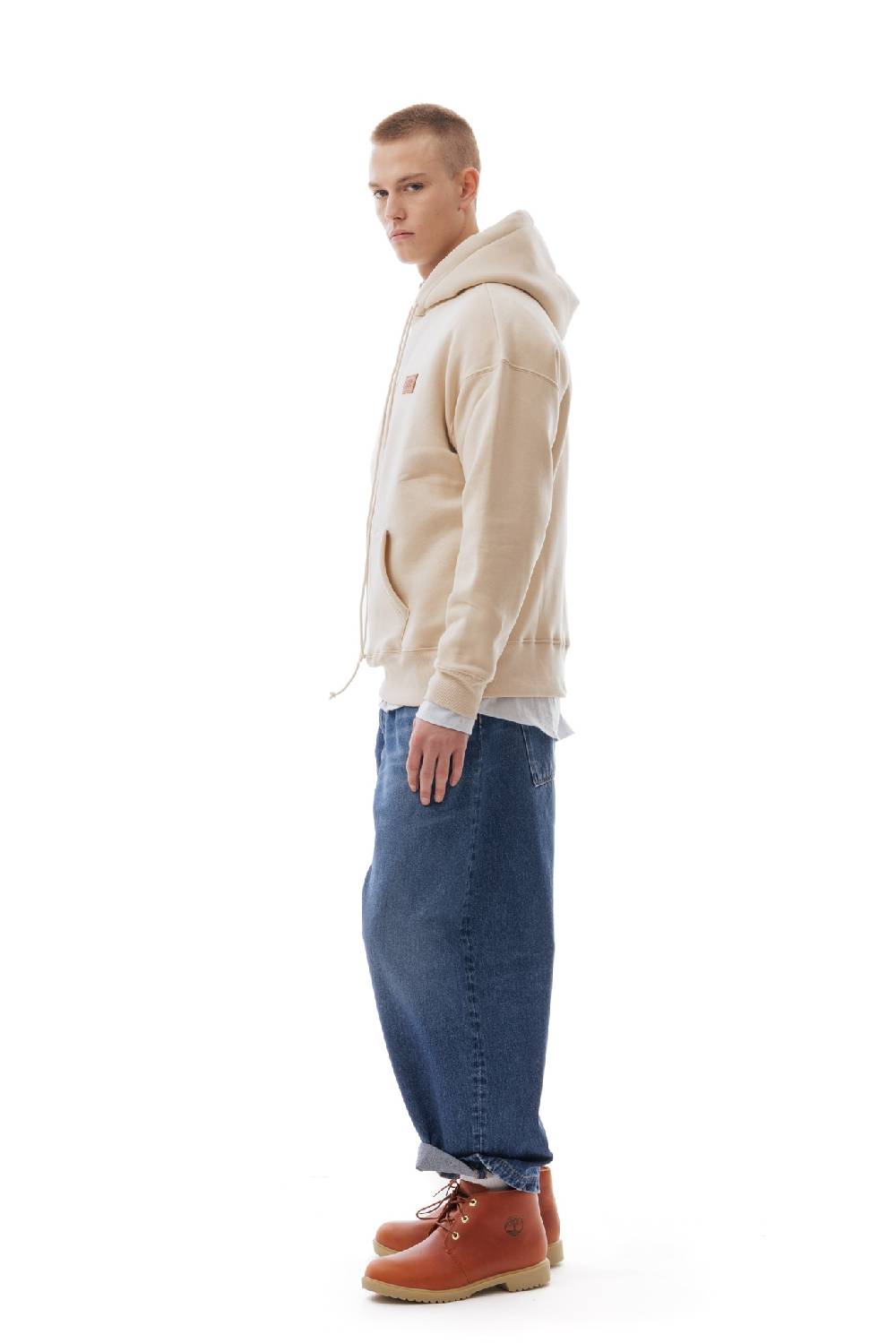 Lc23 Basic Hoodie Beige Affare Del Giorno