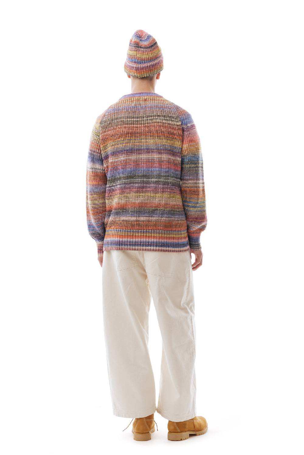 Lc23 Multicolor Sweater Cream/Blue/Pink Convenienza