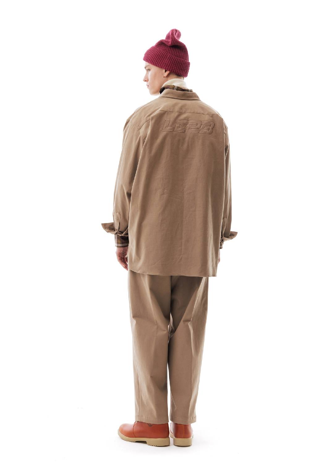 Lc23 Gabardina Overshirt Beige Hotsell
