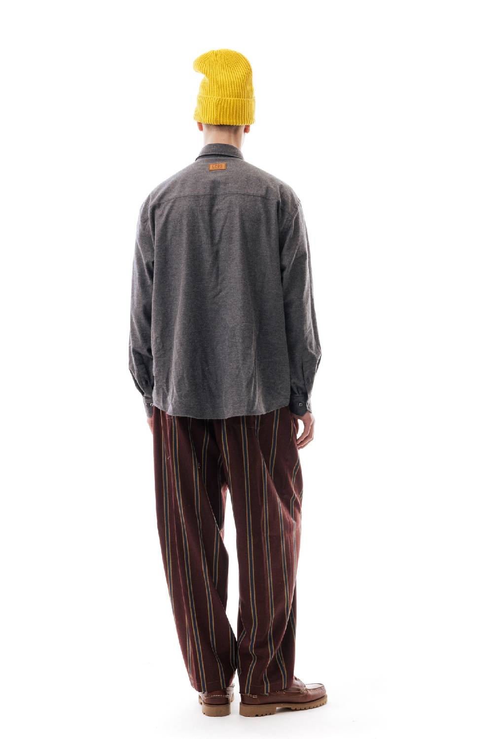 Lc23 Flannel Multipocket Shirt Dark Grey I Più Venduti