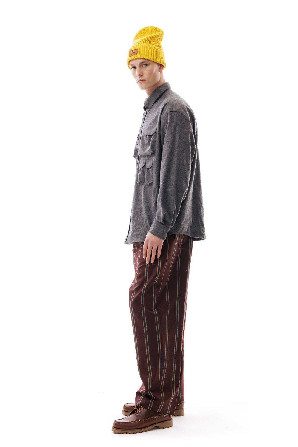 Lc23 Flannel Multipocket Shirt Dark Grey I Più Venduti