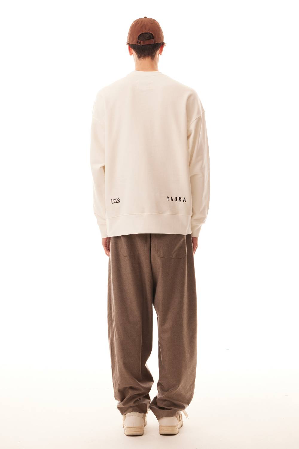 Lc23 Terrone Sweatshirt Cream Prezzo di fabbrica