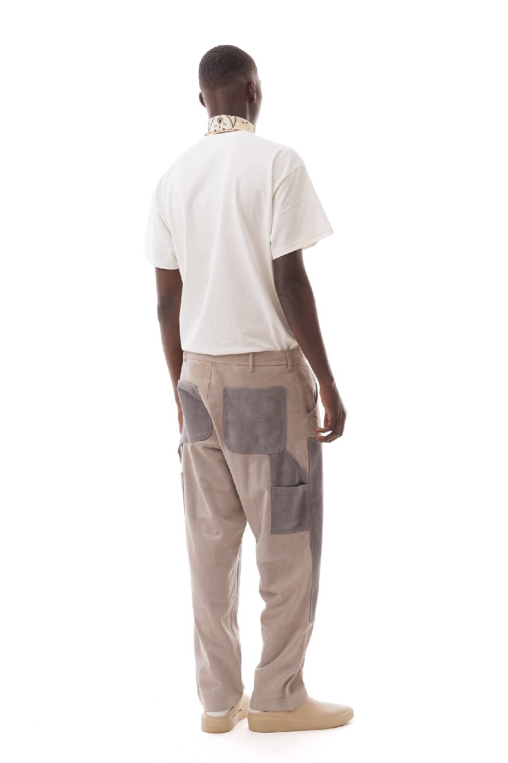 Lc23 Suede Work Trousers Grey Black Friday