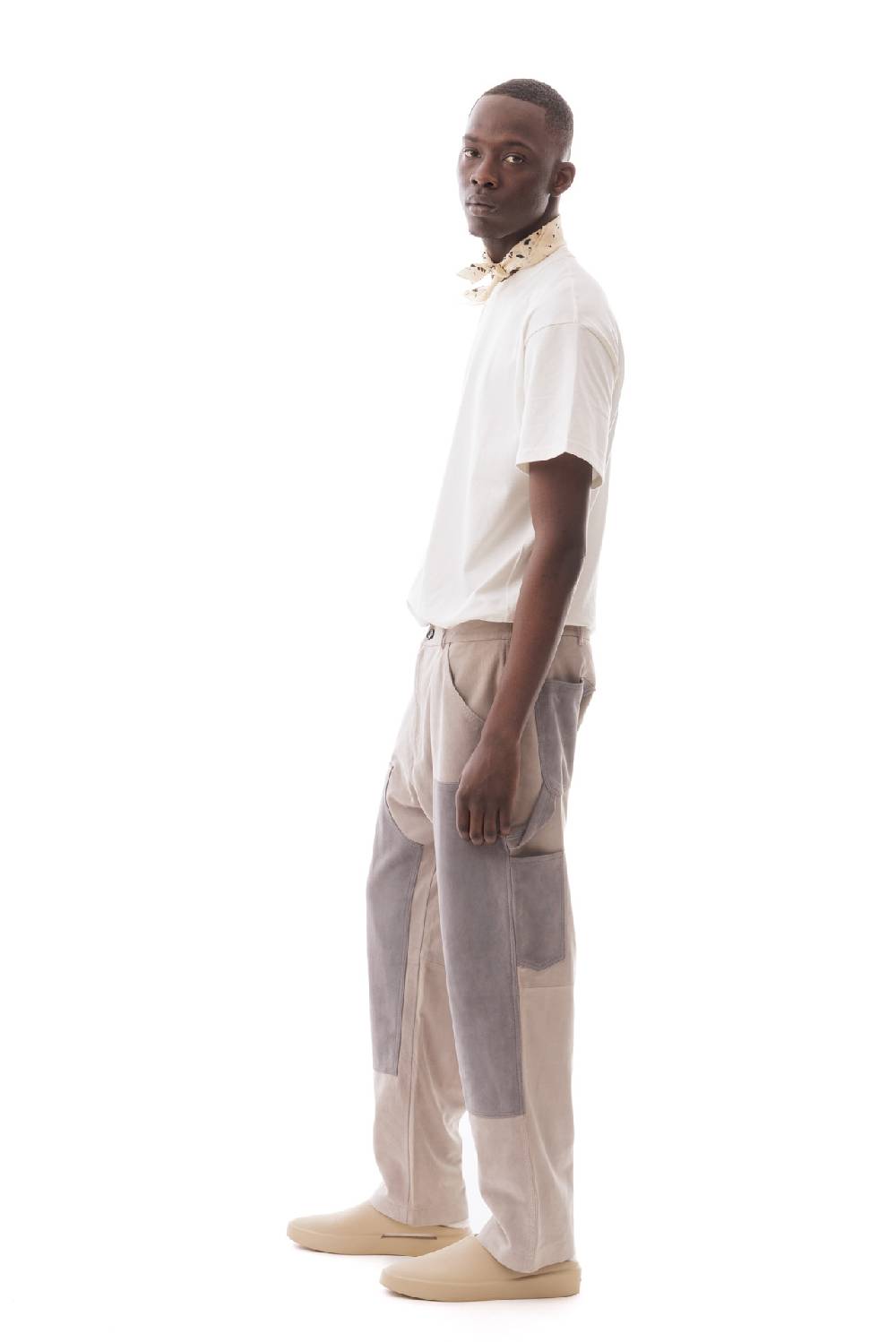 Lc23 Suede Work Trousers Grey Black Friday