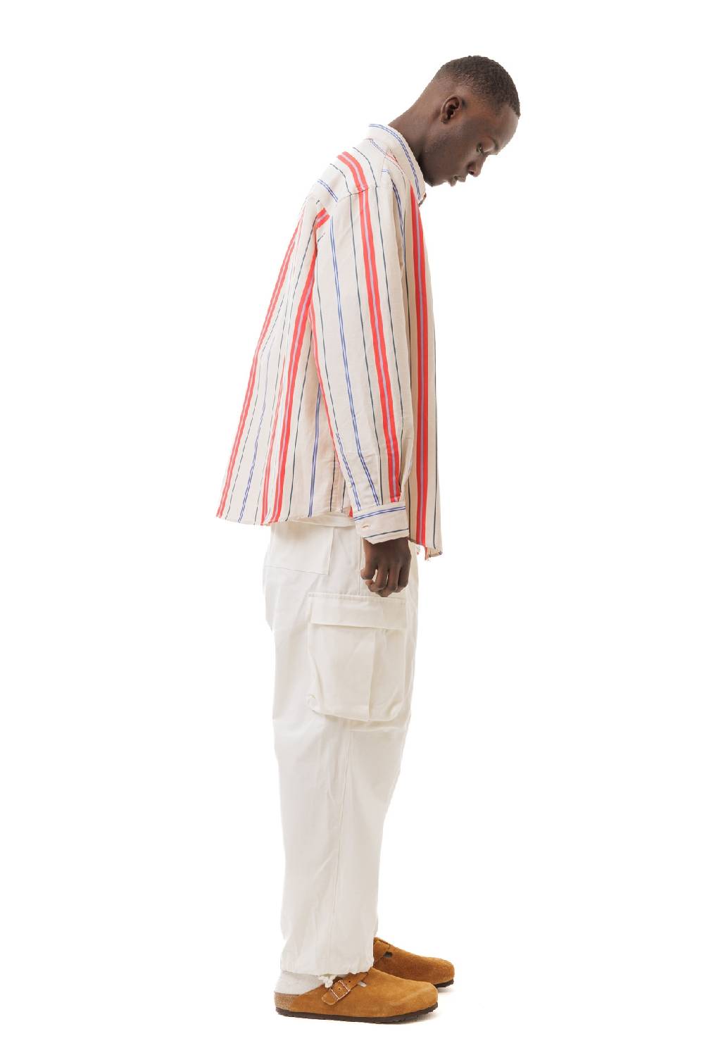 Lc23 Stripes Beige-Red Shirt Latest fashion