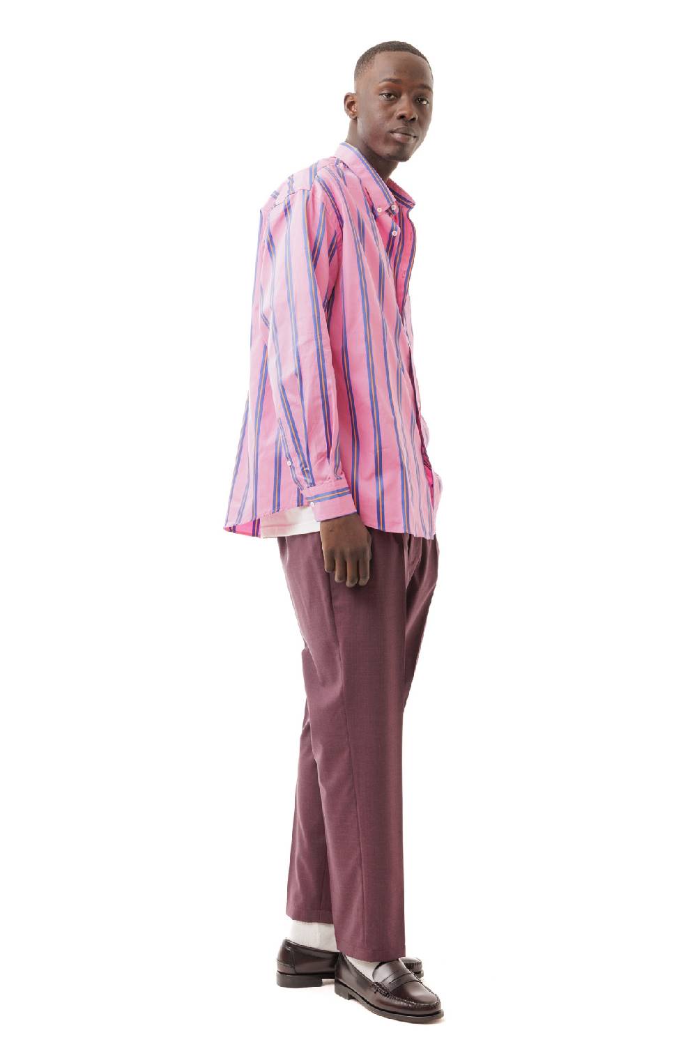 Lc23 Stripes Pink Shirt Offerta temporanea