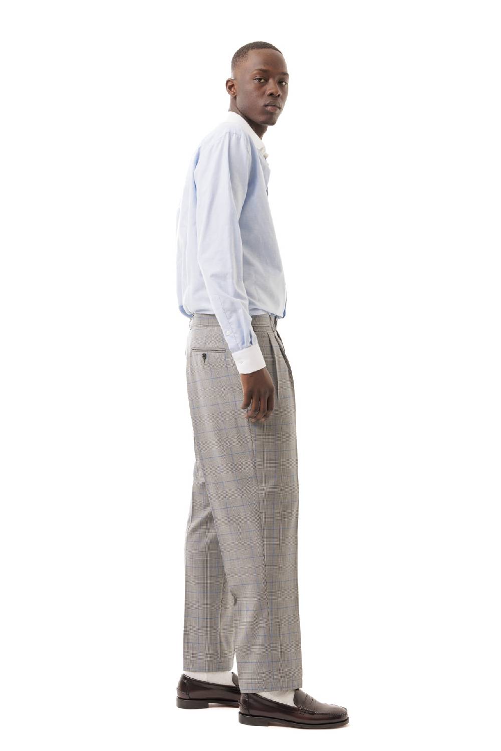 Lc23 Prince of Galles Grey Trousers Comprane uno, ottenene uno gratis
