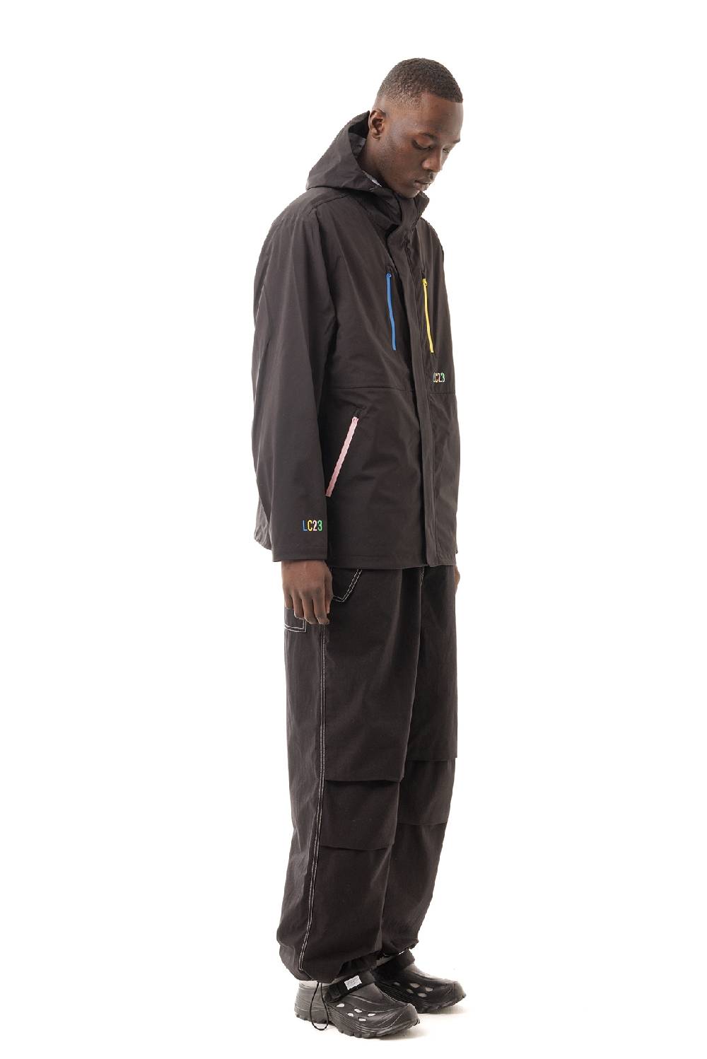 Lc23 Shell Jacket Black Ultimi tre giorni