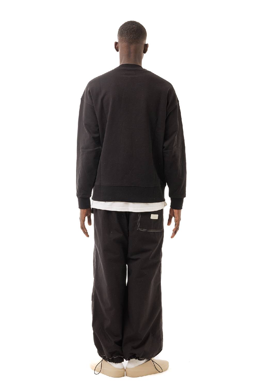 Lc23 Western Logo Sweatshirt Black Offerta speciale della fabbrica