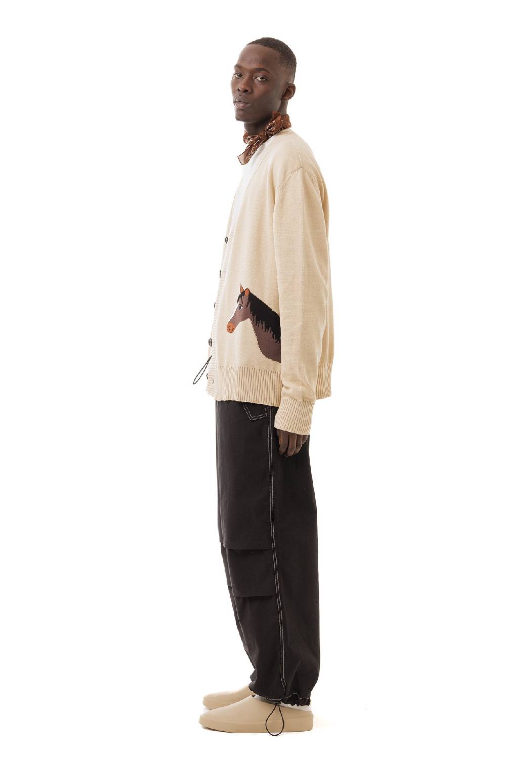 Lc23 Horses Cardigan Beige 50% di sconto con spedizione gratuita