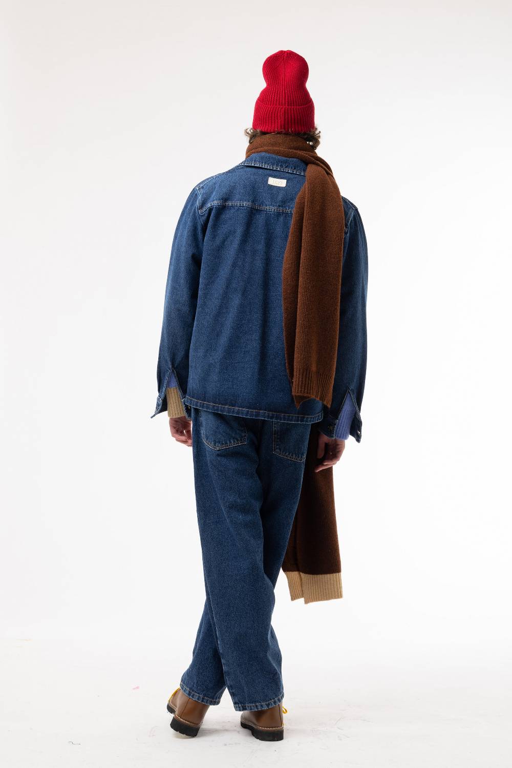 Lc23 Denim Patch Overshirt Qualità