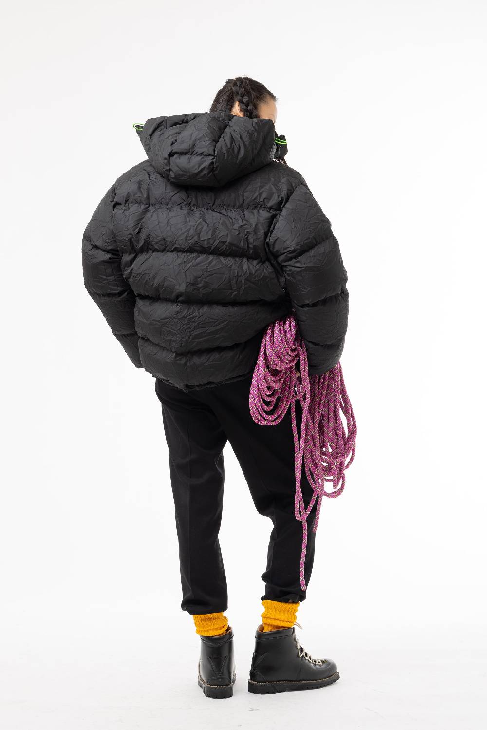 Lc23 Multipocket Down Jacket Black Soddisfazione Garantita
