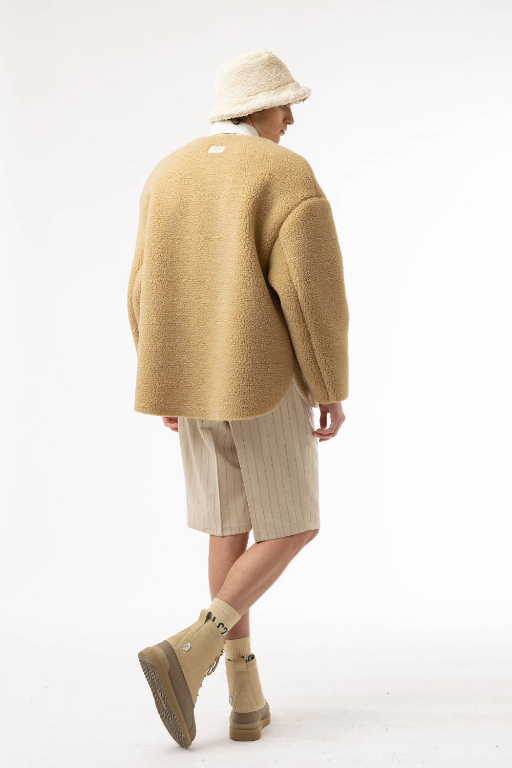 Lc23 Reversible Jacket Camel Qualità Garantita