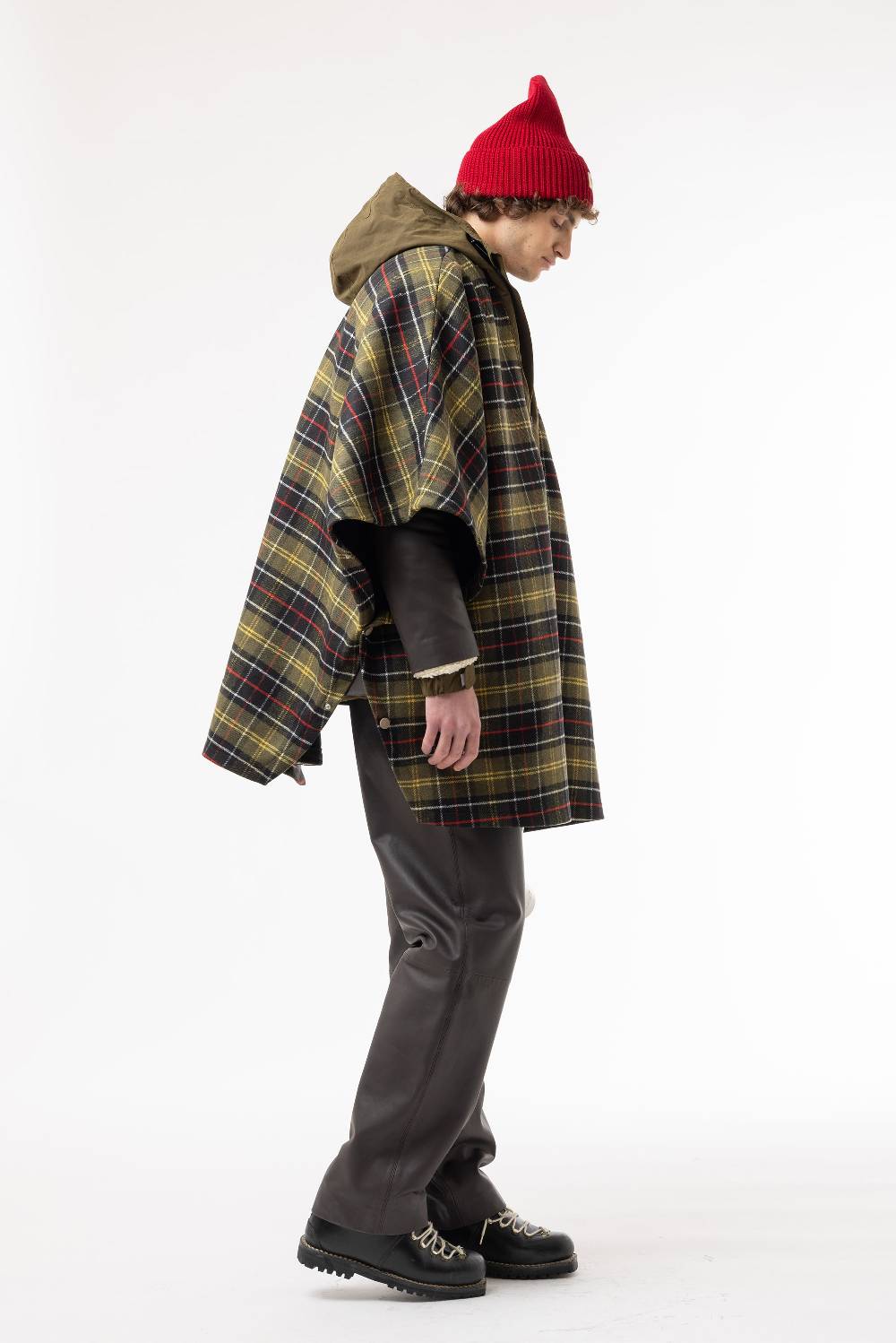 Lc23 Cape Coat Check Acquista Ora