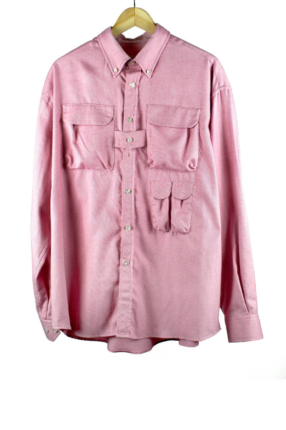 Lc23 Flannel Multipocket Shirt Pink Sottocosto