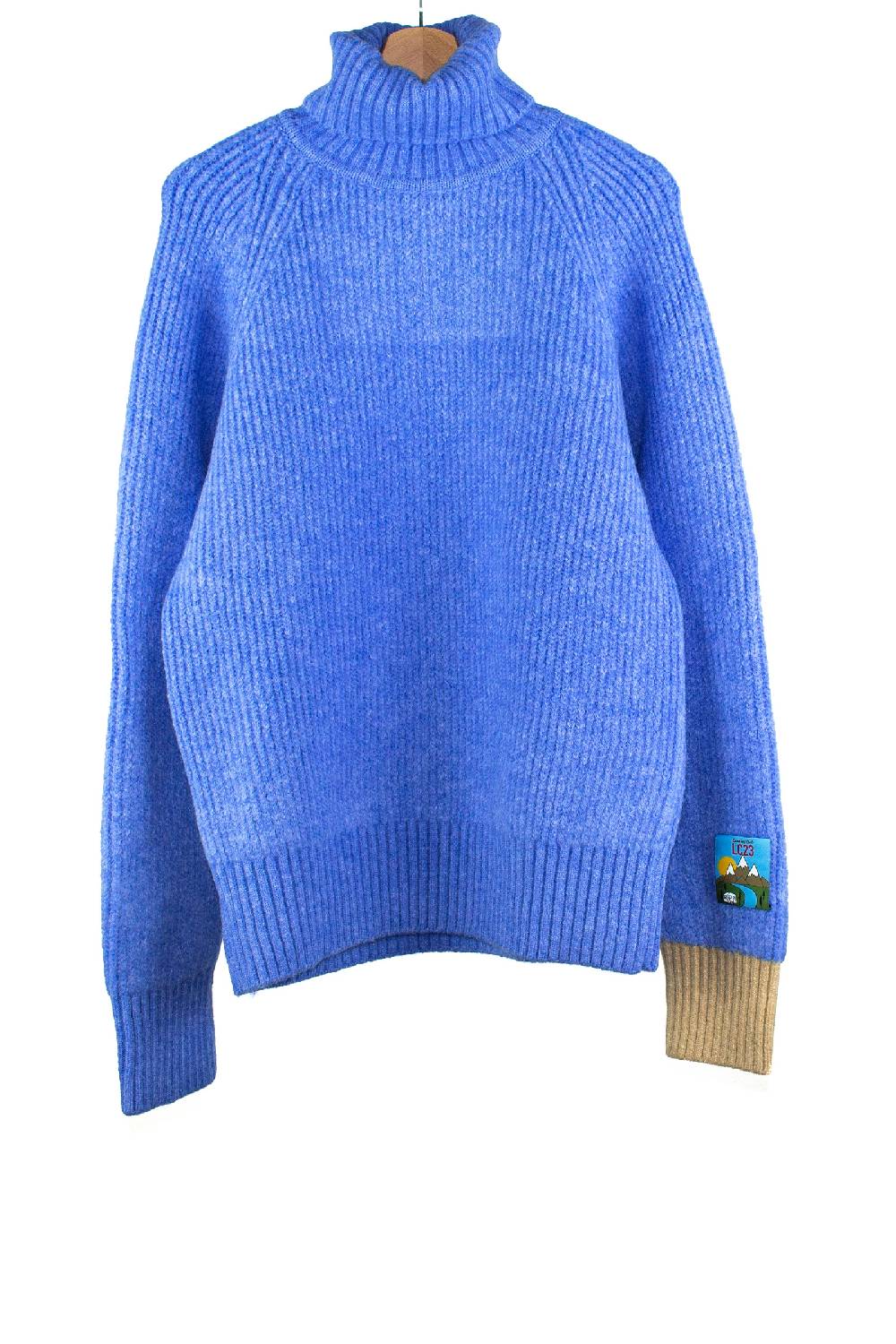 Lc23 Turtleneck Sweater Blue Hotsell
