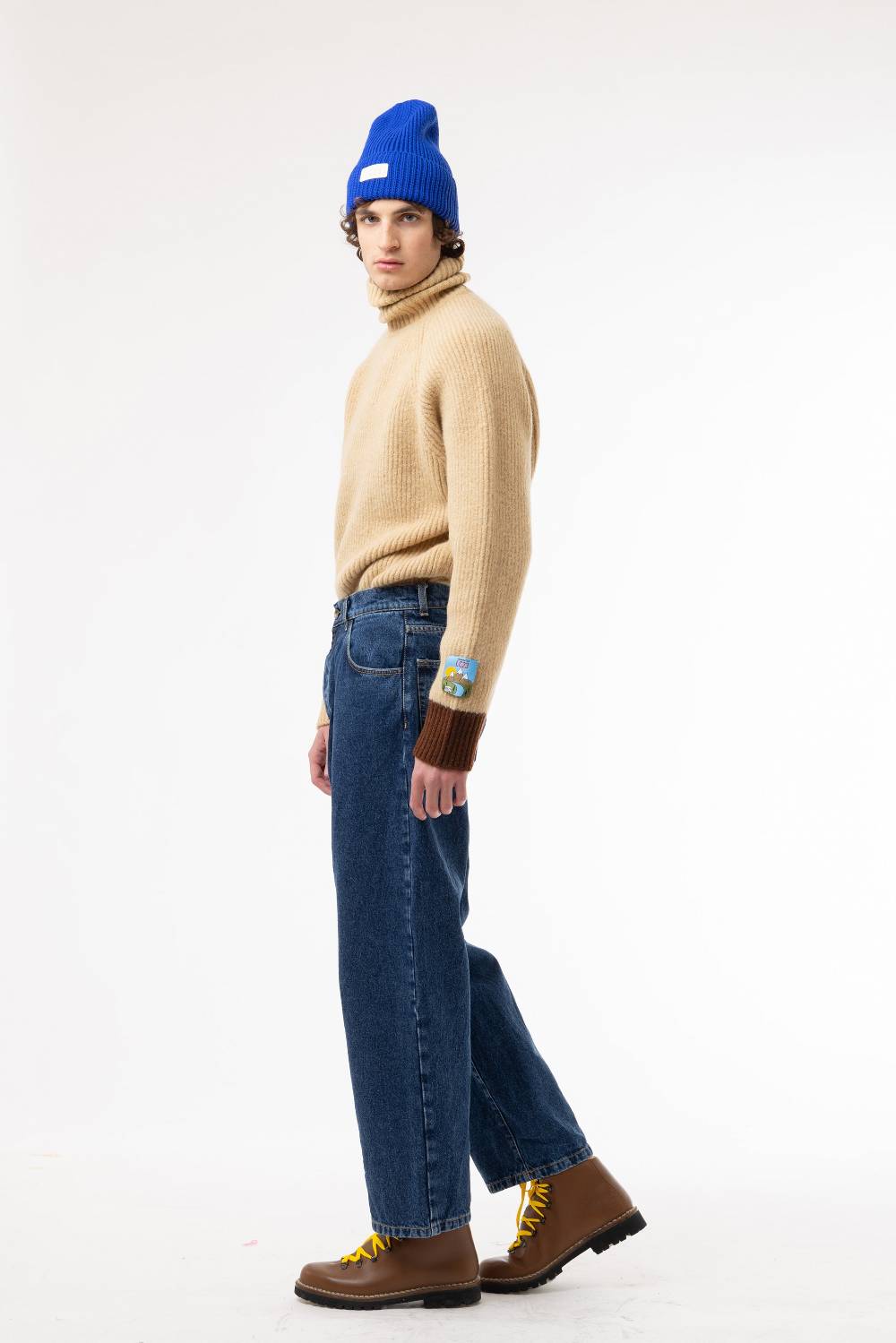 Lc23 Turtleneck Sweater Beige Vendita Calda
