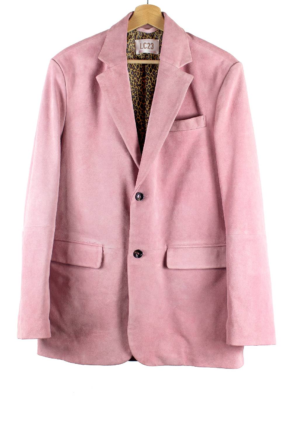 Lc23 Suede Blazer In Saldo