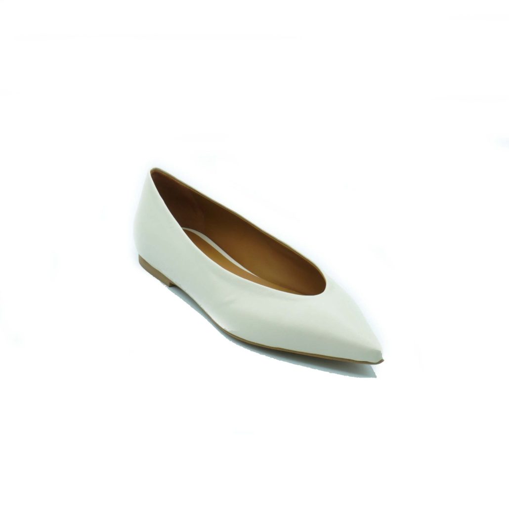 Lea Gu ballerina in nappa, tacco 10mm Offerte