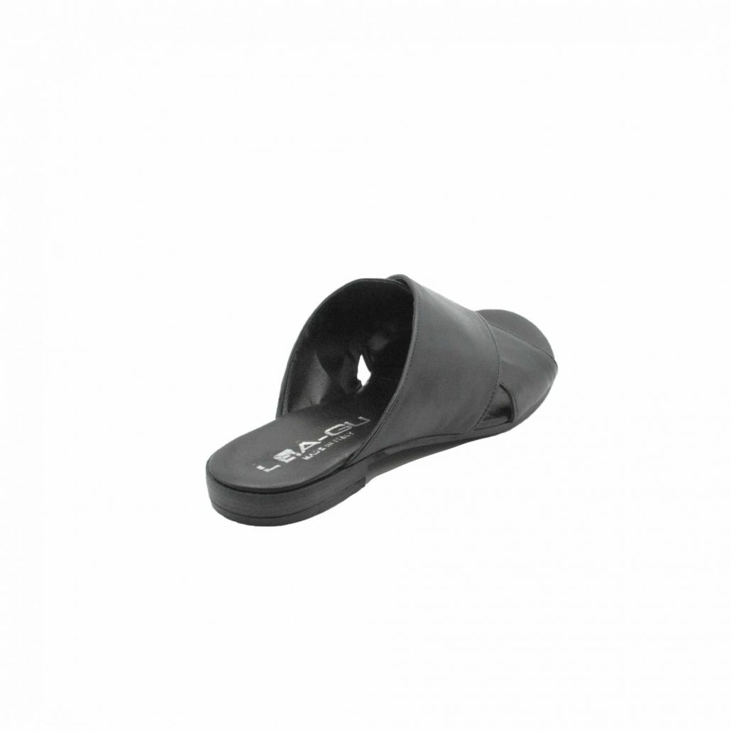Lea Gu ciabattina in nappa, incrocio frontale, tacco 15 mm Saldi
