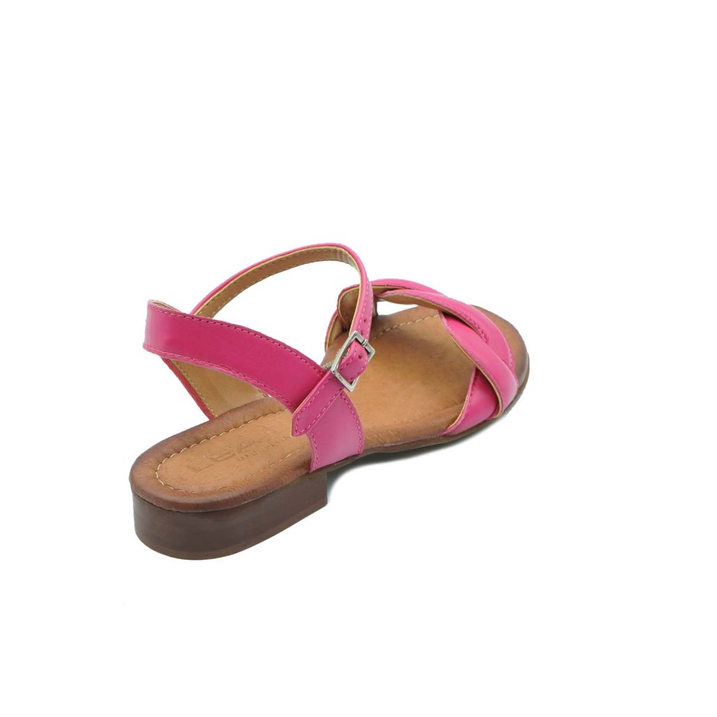 Lea Gu sandalo in nappa intrecciata, fascia frontale, chiusura posteriore, tacco 20mm I Più Venduti