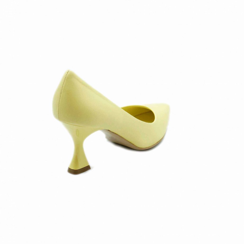 Lea Gu decollete’ in nappa , tacco in plex 70 mm In Linea