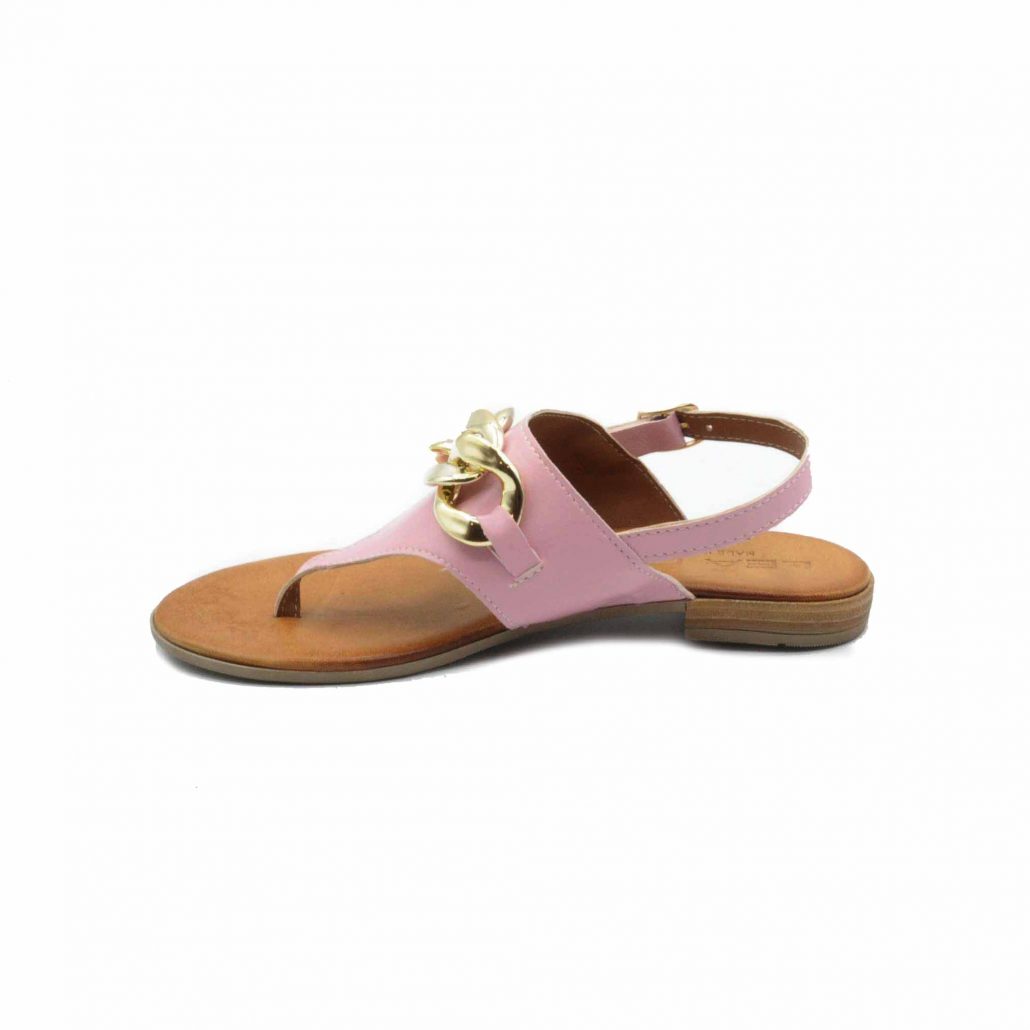 Lea Gu infradito in nappa, accessorio frontale, cinturino in caviglia, tacco 15 mm Vendita