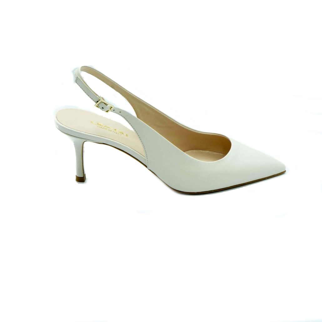 Lea Gu slingback in nappa, tacco 65mm Presa