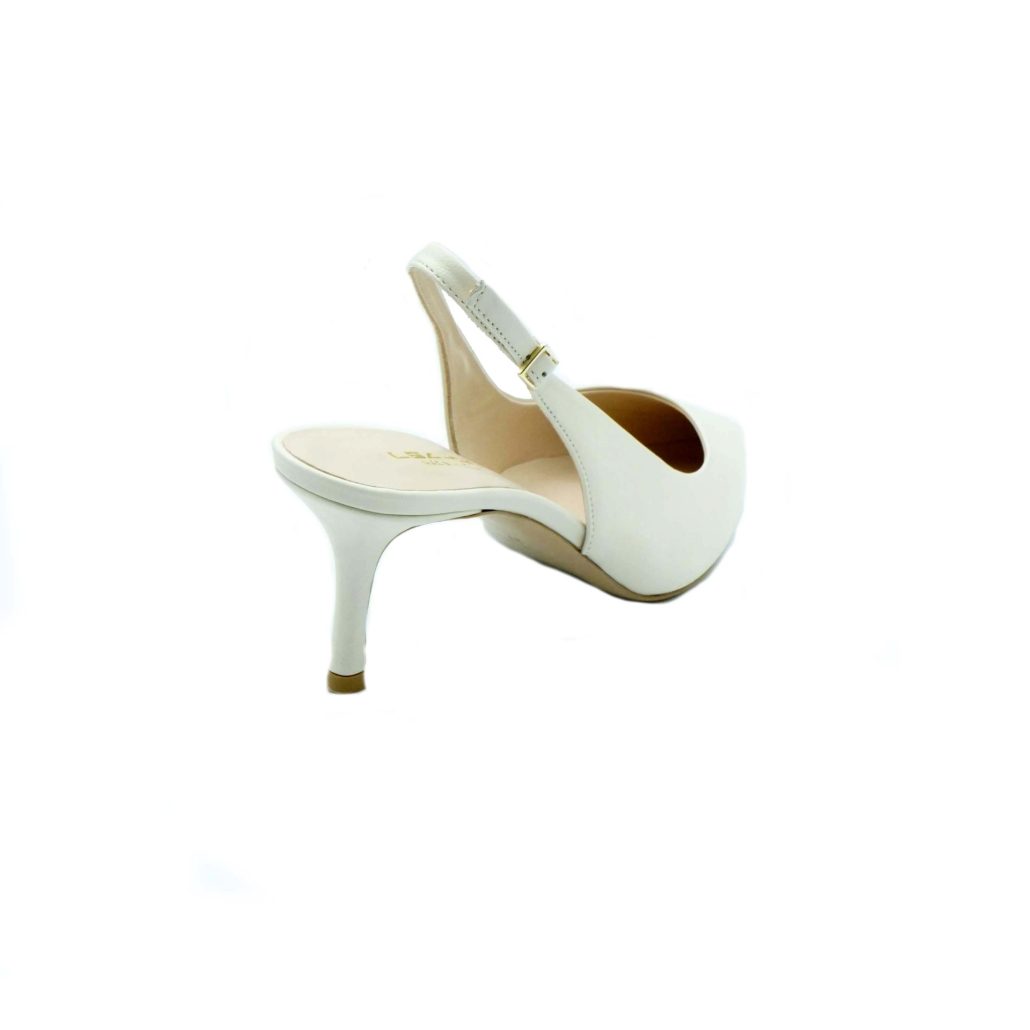 Lea Gu slingback in nappa, tacco 65mm Presa