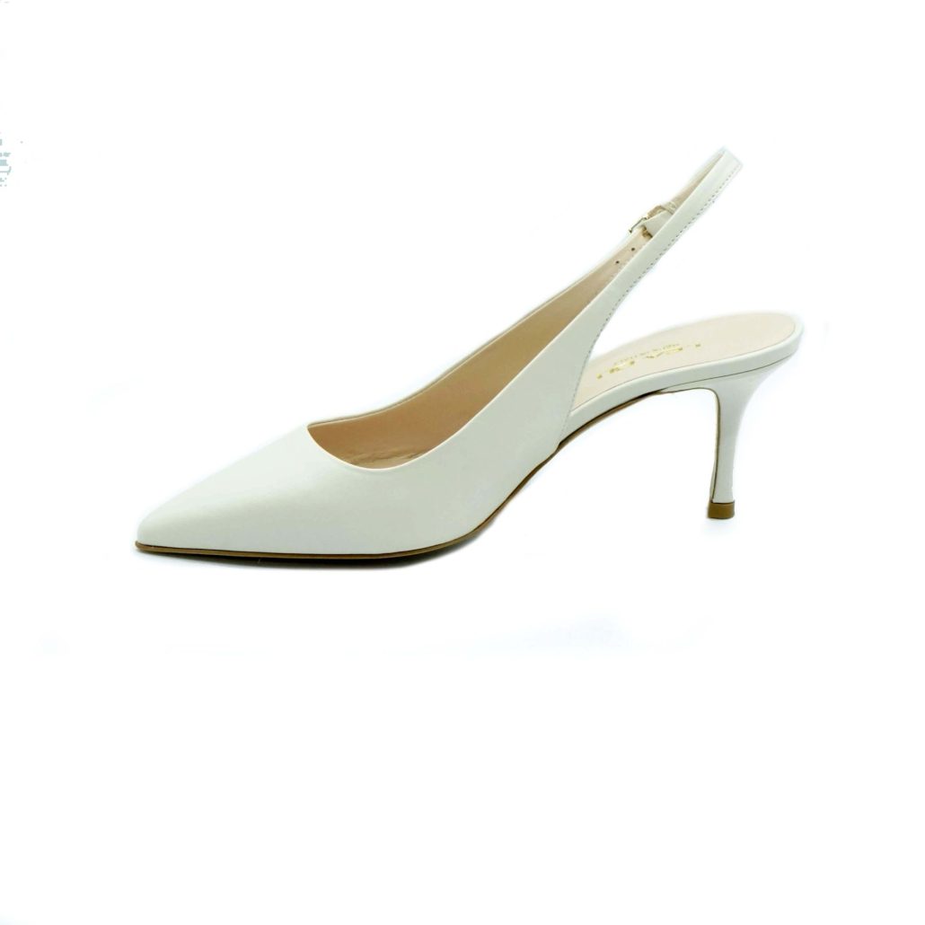 Lea Gu slingback in nappa, tacco 65mm Presa