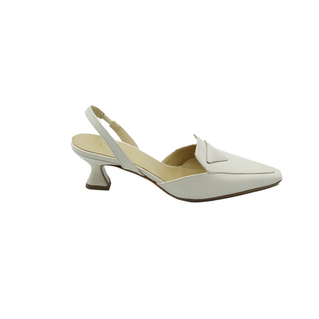 Lea Gu slingback in nappa,tacco 50mm Economico