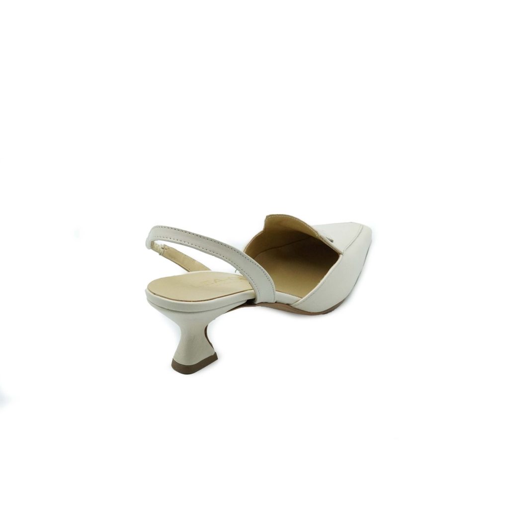 Lea Gu slingback in nappa,tacco 50mm Economico