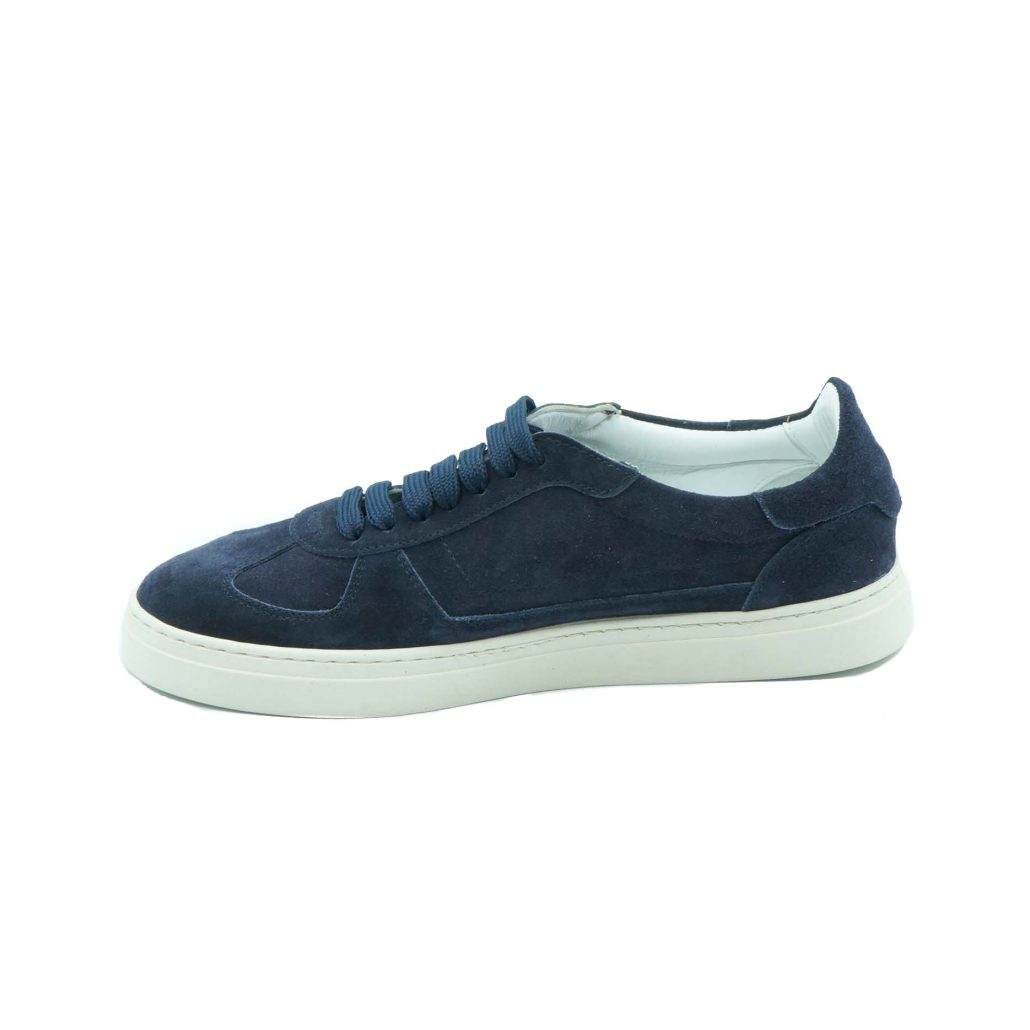 Lea Gu sneakers in camoscio, allacciatura frontale, fondo 30mm Saldi