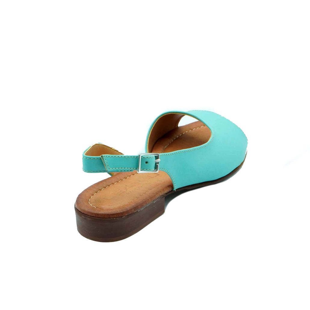 Lea Gu sandalo in nappa, fascia frontale, chiusura posteriore, tacco 20mm Italia
