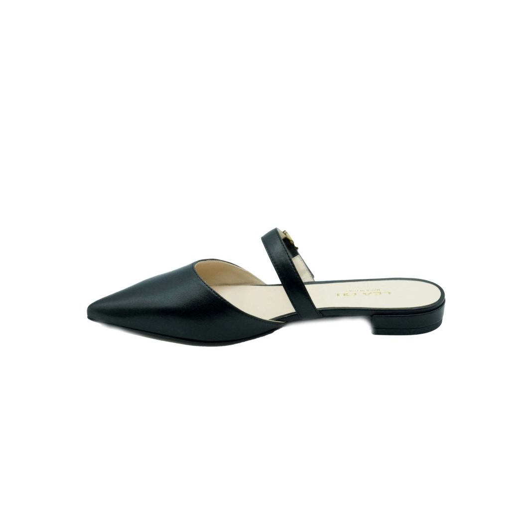 Lea Gu slingback in nappa, cinturino frontale, tacco 10mm Shopping Online