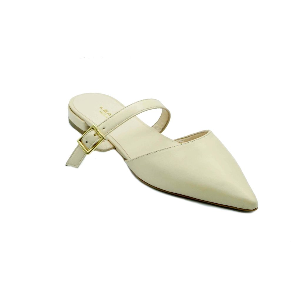 Lea Gu slingback in nappa, cinturino frontale, tacco 10mm Shopping Online