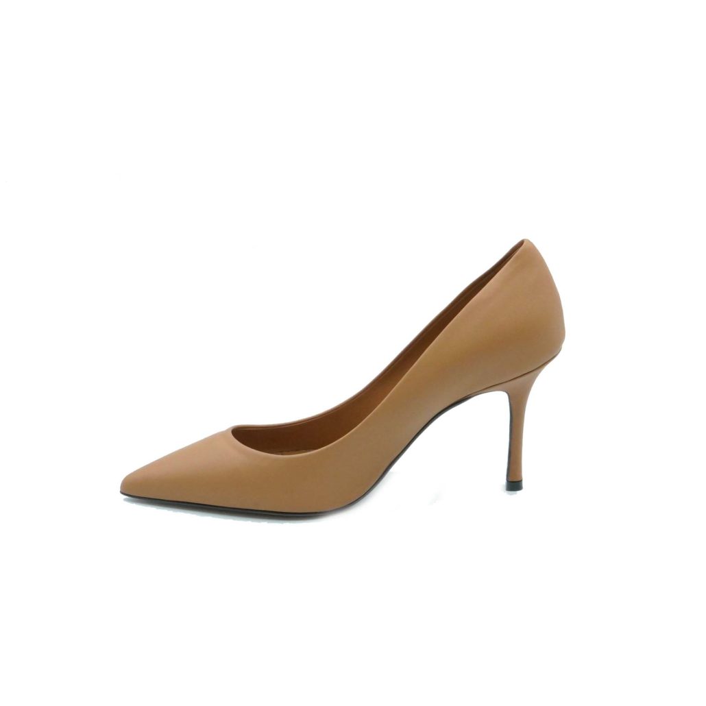Lea Gu scarpa con tacco in nappa, tacco 85mm Pezzi Unici