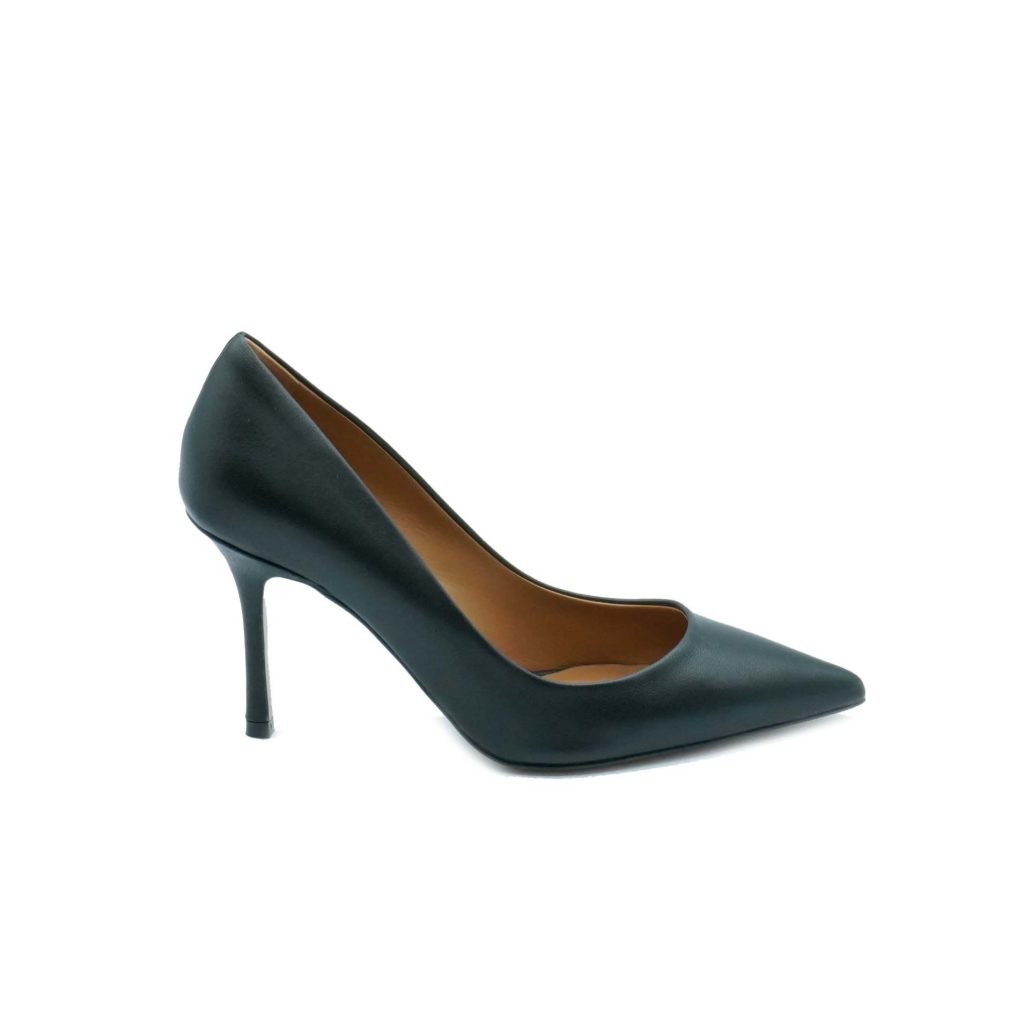 Lea Gu scarpa con tacco in nappa, tacco 85mm Pezzi Unici