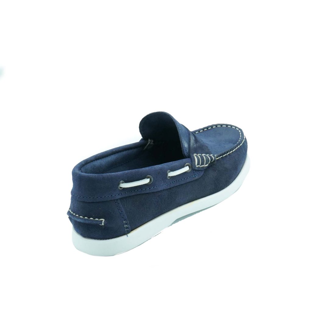 Lea Gu scarpa da barca in nappa, bocca di leone frontale, fondo gomma 15mm Acquista Ora
