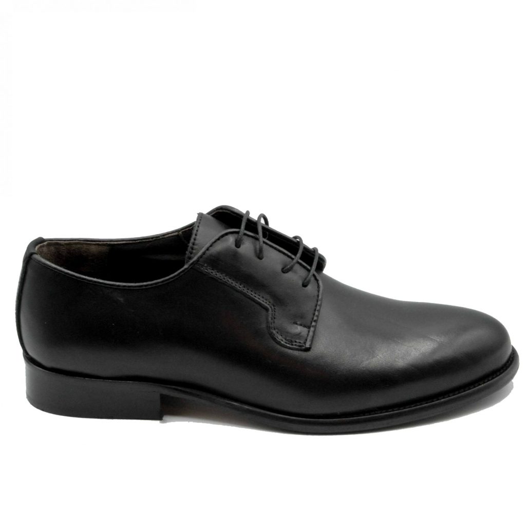 Lea Gu scarpa in nappa, allacciatura frontale, tacco 25 mm Consegna Veloce