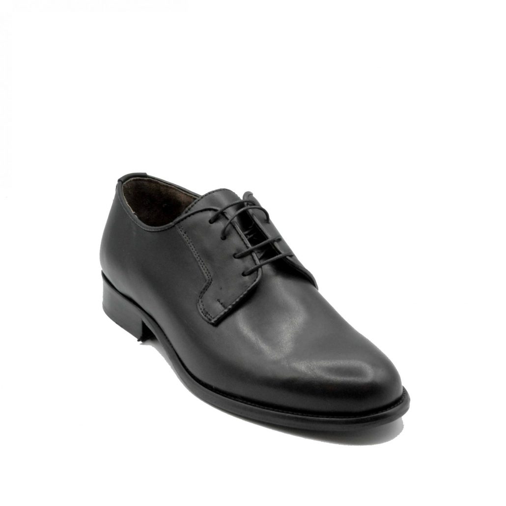 Lea Gu scarpa in nappa, allacciatura frontale, tacco 25 mm Consegna Veloce
