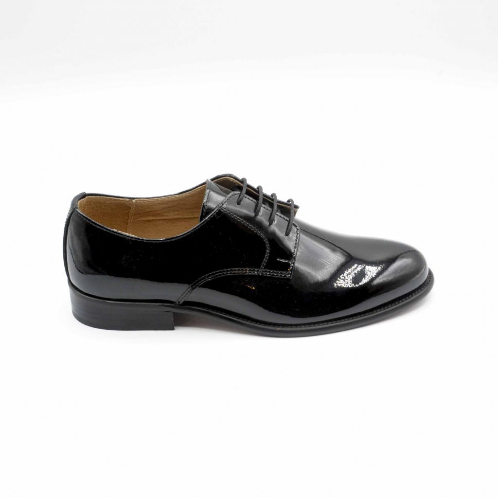 Lea Gu scarpa in vernice con allacciatura frontale, tacco 25 mm Fino Al -60%